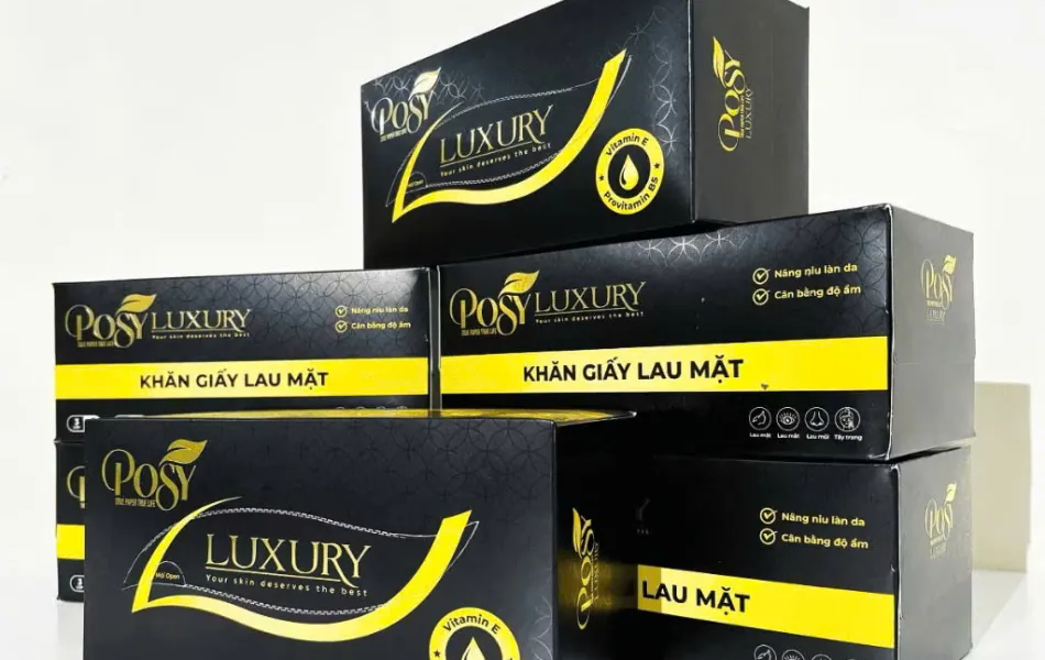 HỘP RÚT LỤA POSY 180 TỜ 3 LỚP CAO CẤP