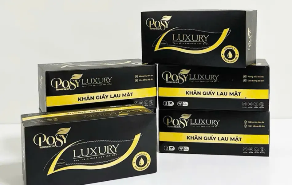 HỘP RÚT LỤA POSY 180 TỜ 3 LỚP CAO CẤP