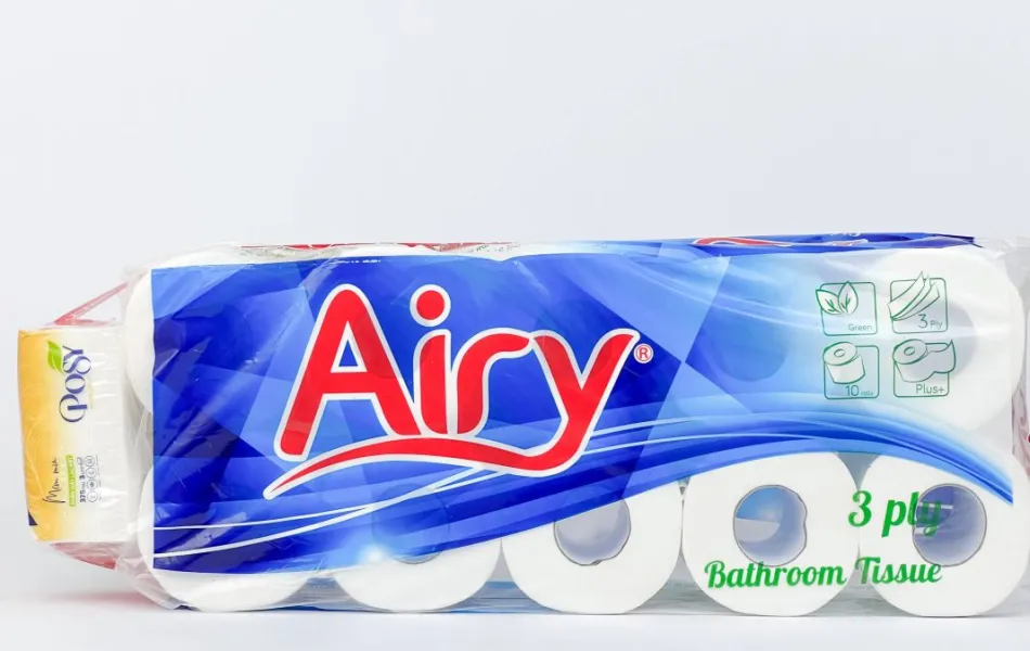 GIẤY VỆ SINH AIRY 10 CUỘN 3 LỚP CÓ LÕI - 2025